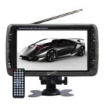 7" Portable TV Digital Tuner