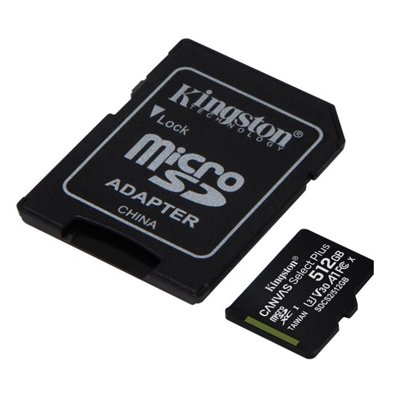 Kingston Canvas Select Plus - flash memory card - 512 GB - microSDXC UHS-I