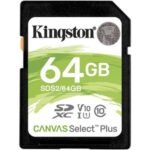 Kingston Canvas Select Plus - flash memory card - 64 GB - SDXC UHS-I