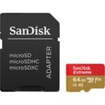 SanDisk Extreme - flash memory card - 64 GB - microSDXC UHS-I