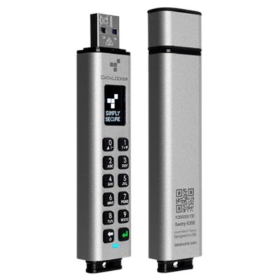 DataLocker Sentry K350 - USB flash drive - 128 GB - TAA Compliant