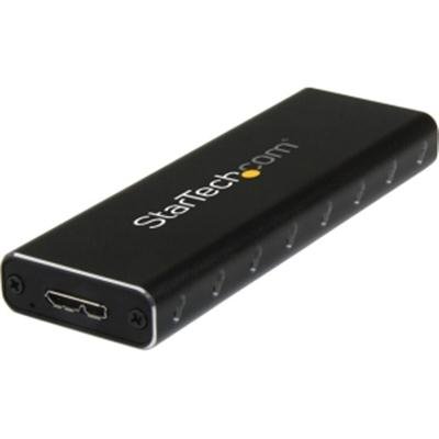 StarTech.com M.2 SSD Enclosure for M.2 SATA SSD - USB 3.0 5Gbps - Aluminum
