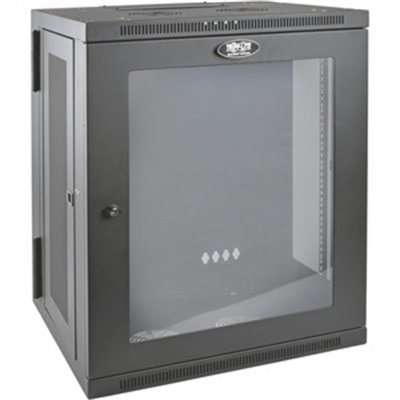Tripp Lite 15U Wall Mount Rack Enclosure Server Cabinet w Hinged Acrylic Window - rack - 15U