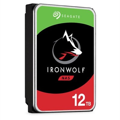 Seagate IronWolf ST12000VN0008 - hard drive - 12 TB - SATA 6Gb/s
