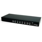 StarTech.com 8 Port 1U Rackmount DVI USB KVM Switch - 8 Port KVM Switch