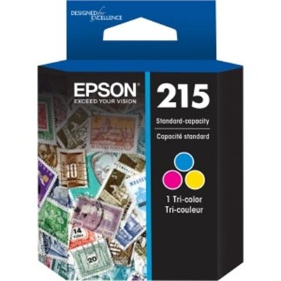 Epson 215 With Sensor - color (cyan, magenta, yellow) - original - ink cartridge