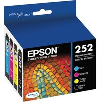 Epson 252 - color (cyan, magenta, yellow, black) - original - ink cartridge