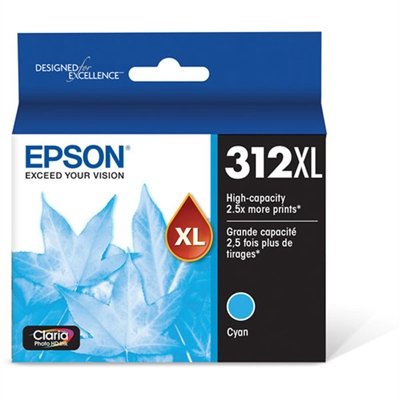 Epson 312XL with Sensor - High Capacity - cyan - original - ink cartridge
