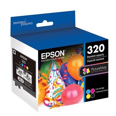 Epson 320 - color (cyan, magenta, yellow, black) - original - ink cartridge