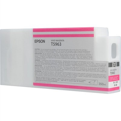 Epson T5963 - vivid magenta - original - ink cartridge