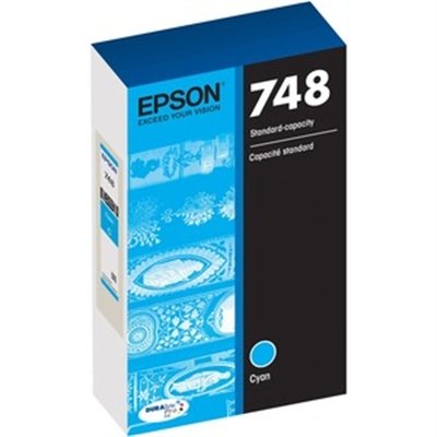 Epson 748 - cyan - original - ink cartridge