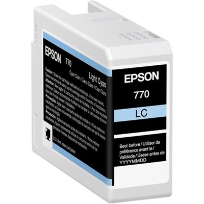 Epson 770 - light cyan - original - ink cartridge