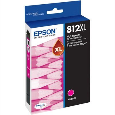Epson 812XL - High Capacity - magenta - original - ink cartridge