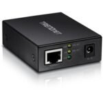 TRENDnet TFC GSFP - fiber media converter - GigE - TAA Compliant