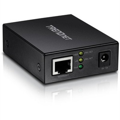 TRENDnet TFC GSFP - fiber media converter - GigE - TAA Compliant