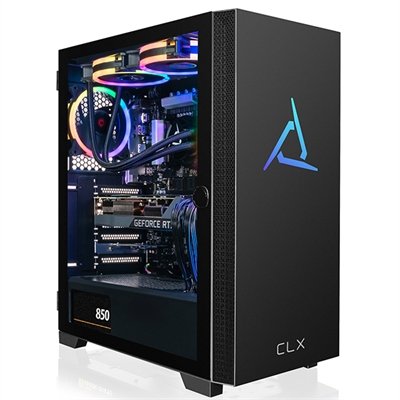 CLX SET Gaming Desktop - Intel Core i7 13700KF - 32 GB DDR5 5200 - GeForce RTX 4070 Ti 12GB - 1 TB NVMe M.2 SSD - 4TB HDD