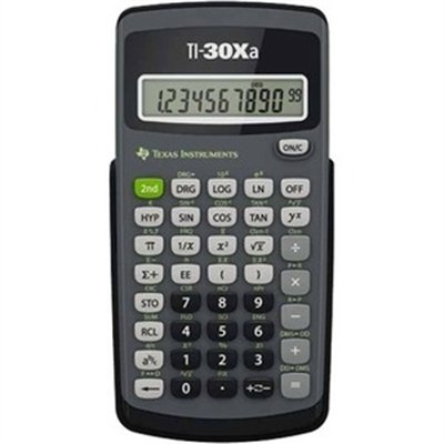 Texas Instruments Calculator Product Line TI30XA Model# Scientific Calculator