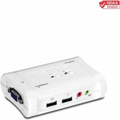 TRENDnet TK 209K - KVM / audio switch - 2 ports