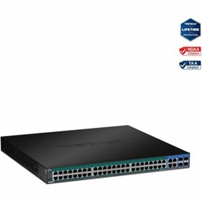 52-Port Gigabit Web Smart PoE