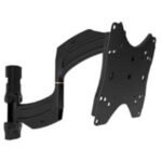 Chief Thinstall Medium 18" Extension Single Monitor Arm Wall Mount - For Displays 32-55" - Black