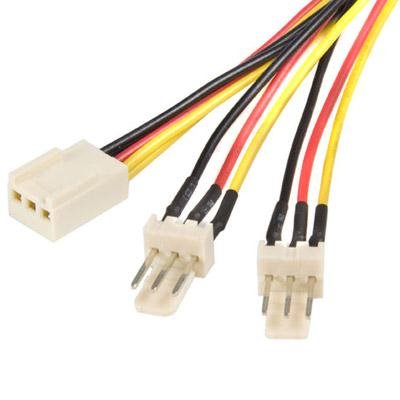 StarTech.com Splitter cable - TX3 fan power - 12in