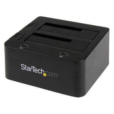 StarTech.com 2-Bay USB 3.0 to SATA and IDE Hard Drive Docking Station, 2.5/3.5" SSD/HDD Dock