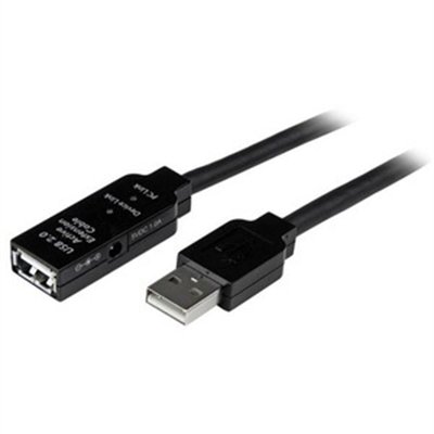 StarTech.com 5m USB 2.0 Active Extension Cable - M/F - Long USB Cable