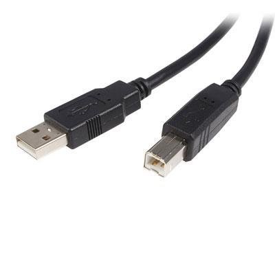 StarTech.com 15 ft USB 2.0 A to B Cable - M/M - 15ft A to B USB 2.0 Cable