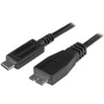 StarTech.com 0.5 m USB 3.1 Type C to Micro B Cable - TB3 Compatible