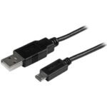 StarTech.com 1ft Mobile Charge Sync Cable - USB to Slim Micro USB