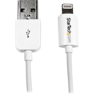 StarTech.com 10 ft Long White Apple Lightning to USB Cable iPhone iPod iPad