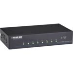 Black Box 4K HDMI Splitter 1 x 8 - video/audio splitter - 8 ports - rack-mountable - TAA Compliant