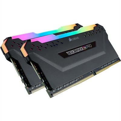 CORSAIR Vengeance RGB PRO - DDR4 - kit - 16 GB: 2 x 8 GB - DIMM 288-pin - 3200 MHz / PC4-25600 - unbuffered