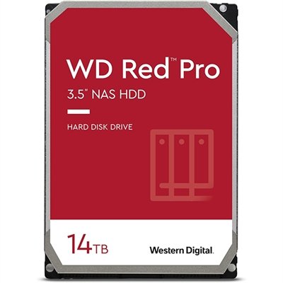 WD Red Pro WD142KFGX - hard drive - 14 TB - SATA 6Gb/s