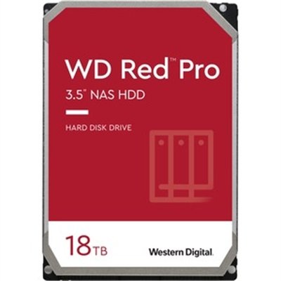 WD Red Pro WD181KFGX - hard drive - 18 TB - SATA 6Gb/s