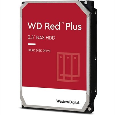 WD Red Plus WD60EFPX - hard drive - 6 TB - SATA 6Gb/s