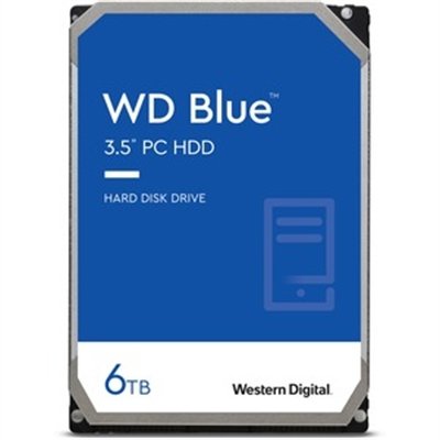 WD Blue WD60EZAX - hard drive - 6 TB - SATA 6Gb/s