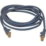 Belkin 10ft CAT5e Ethernet Patch Cable Snagless, RJ45, M/M, Blue - patch cable - 10 ft - blue