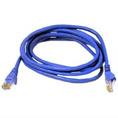 Belkin Cat6 7ft Blue Ethernet UTP Patch Cable, Snagless, Molded, RJ45, M/M, 7'