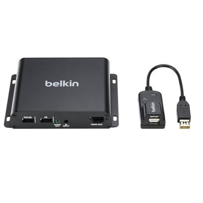 Belkin - KVM / audio extender - HDMI, DisplayPort - TAA Compliant