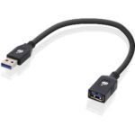 IOGEAR's USB 3.0 Type A Male to Female Cable is the perfect USB extension accessory just when you need it. Use it for any of your devices like hubs, keyboards, mice, docking stations, network hubs, bluetooth adapters and more. Utilizing USB 3.0 protocols, you can transfter data up to 5Gb-s which is 10 times faster than USB 2.0. If you don't have USB 3.0 or you are unsure, this extension cable is backwards compatible with USB 2.0 and USB 1.1 devices. This takes the guesswork out of your device setup so you can connect without any challenges.