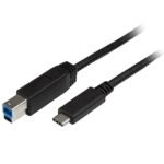 StarTech.com 2m / 6 ft USB C to USB B Printer Cable - M/M - USB 3.0