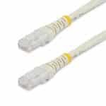 StarTech.com 15ft CAT6 Ethernet Cable - White CAT 6 Gigabit Wire 100W PoE 650MHz Molded Patch Cord