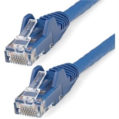 StarTech.com 15ft LSZH CAT6 Ethernet Cable, 10 GbE Snagless 100W PoE UTP Network Patch Cord, Blue