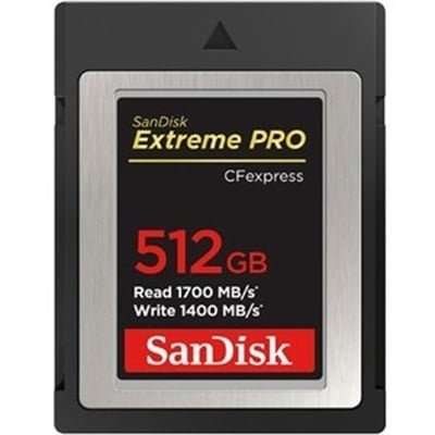 SanDisk Extreme Pro - flash memory card - 512 GB - CFexpress