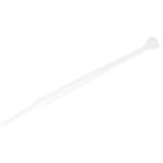 100 PK SM 4" White Cable Ties