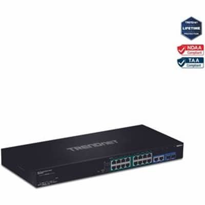 18 Port Gig PoE Plus Switch